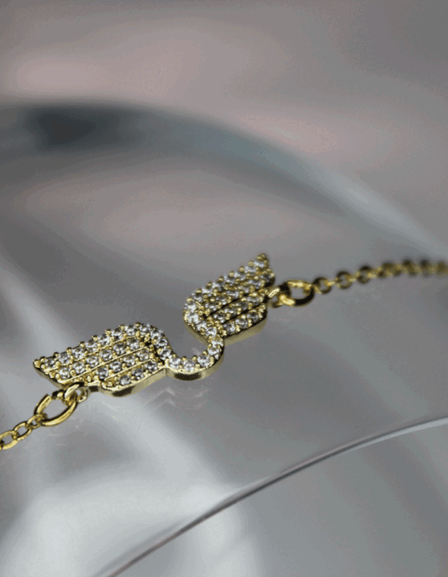 צמיד כנפיים  | סטיינלס סטיל