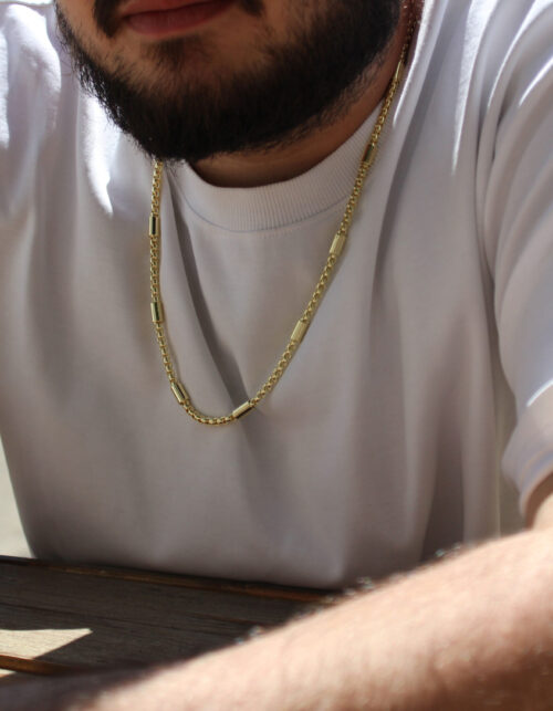 שרשרת חוליות וגלילים | סטיינלס סטיל