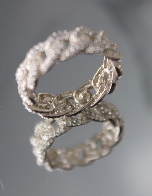 טבעת גורמט משובצת | כסף 925