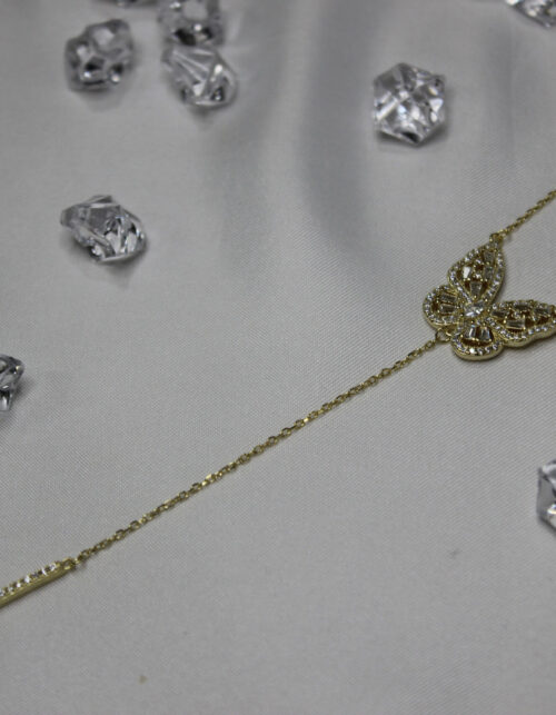 שרשרת פרפר עניבה | כסף 925