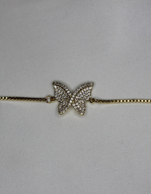 צמיד פרפר | סטיינלס סטיל