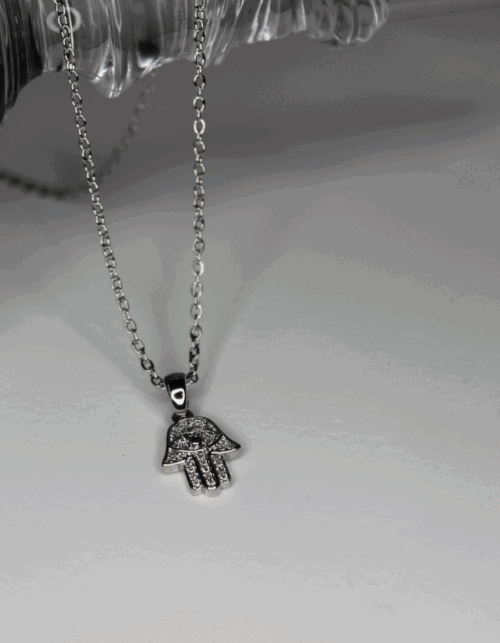 שרשרת חמסה כסופה | סטיינלס סטיל