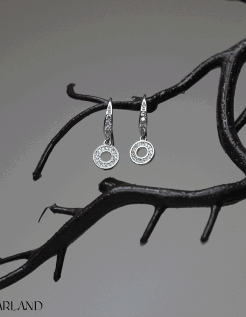 עגילי הילה | כסף 925