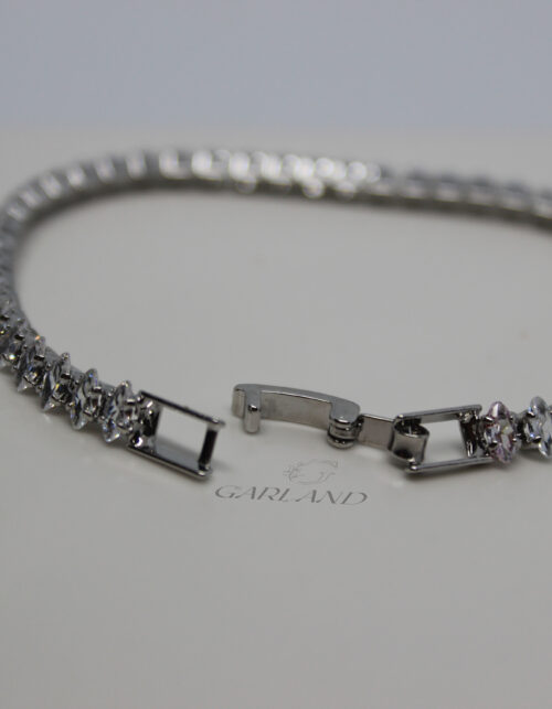 צמיד טניס מרקיז קטן | סטיינלס סטיל