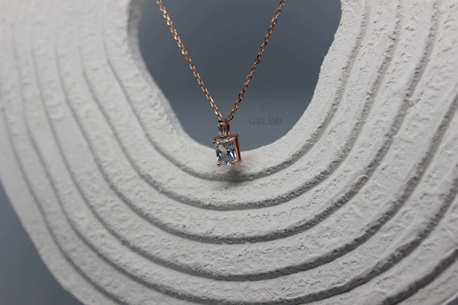 זירקון מלסני רוז גולד 925 2