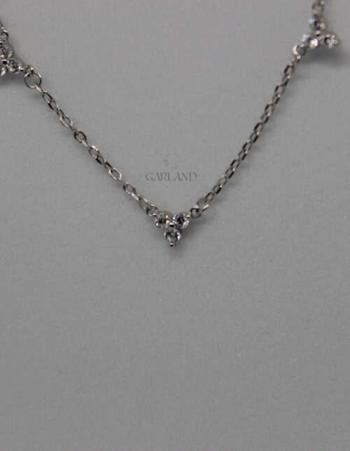 שרשרת חמישה תליונים | כסף 925