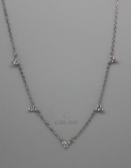 שרשרת חמישה תליונים | כסף 925