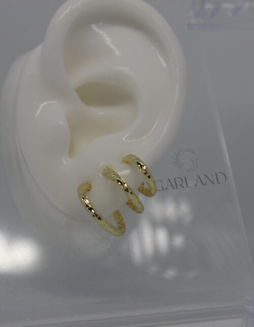 עגילי חישוק | גולדפילד