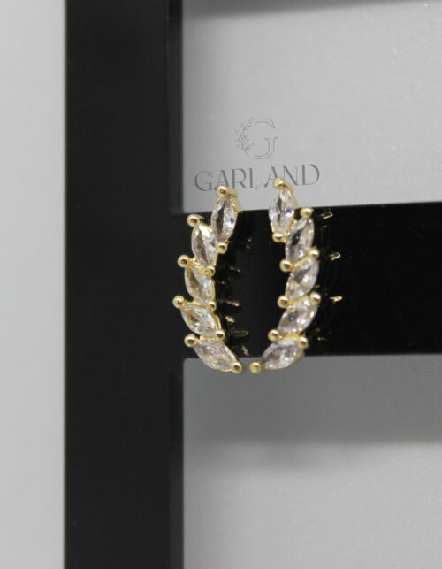 עגילי מניפה | גולדפילד