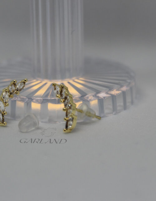 עגילי מניפה | גולדפילד