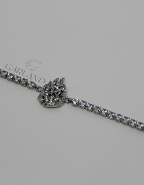 צמיד האש שלי כסוף | סטיינלס סטיל