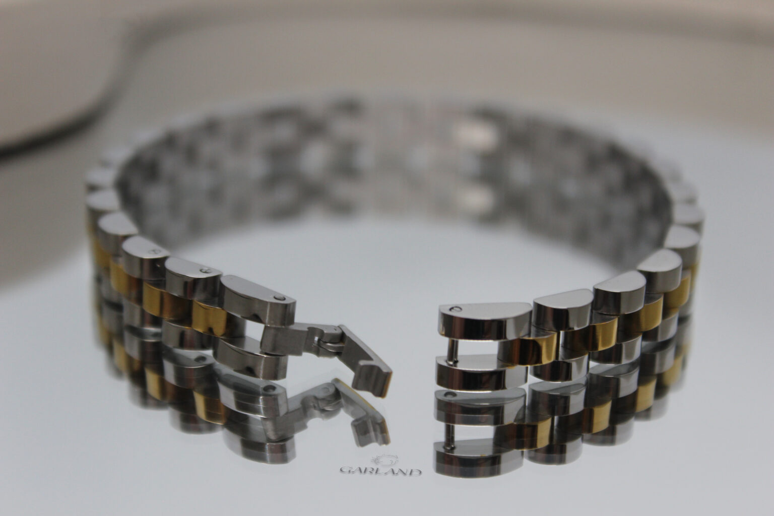 צמיד זהב כסף חוליות גבר סטיל סוגר