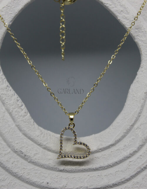 שרשרת לב תלוי | סטיינלס סטיל