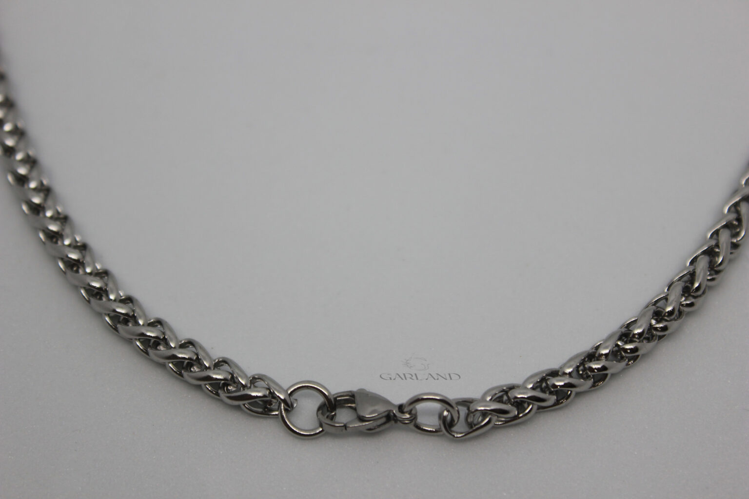 שרשרת חוליות סטיל עבה סוגר