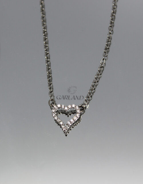 שרשרת לב | סטיינלס סטיל