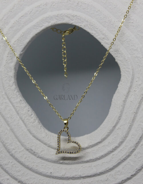 שרשרת לב תלוי | סטיינלס סטיל