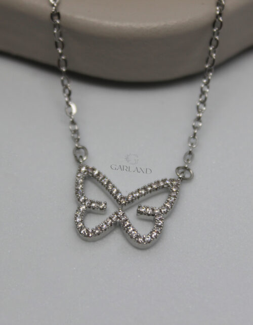 שרשרת פרפר קטן | סטיינלס סטיל